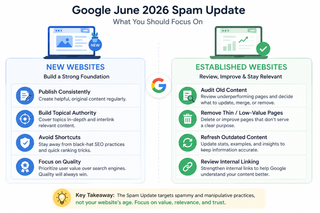 SEO Priorities for New vs Established Websites